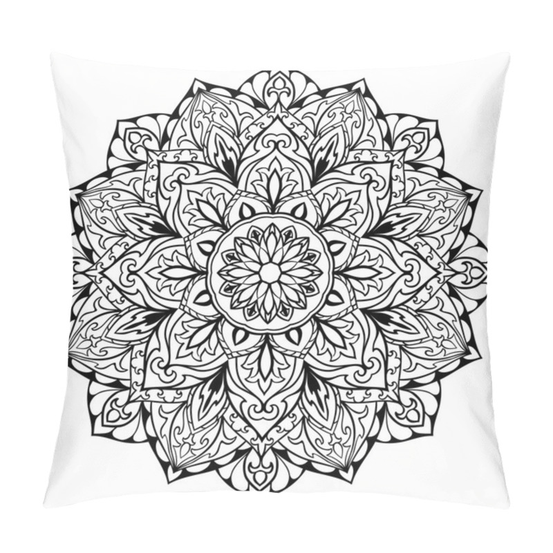 Personality  Circular Element Of Decor. Pillow Covers