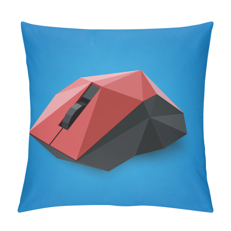 Personality  Vector Abstract Computer Mouse. Pillow Covers