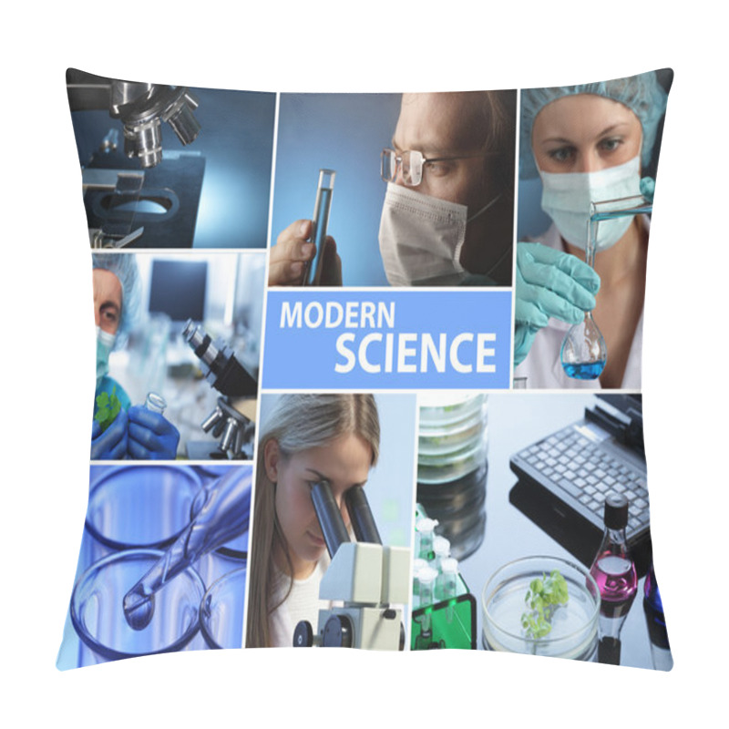 Personality  Modern Science Collage  Pillow Covers