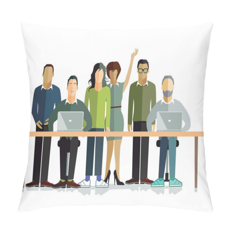 Personality  Working Environment Pillow Covers