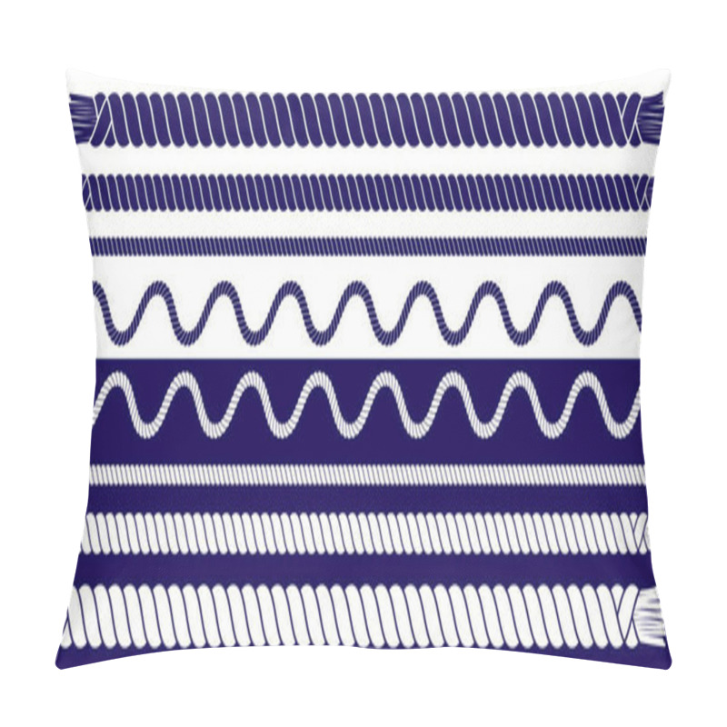 Personality  Marine Style Rope Element Set Pillow Covers