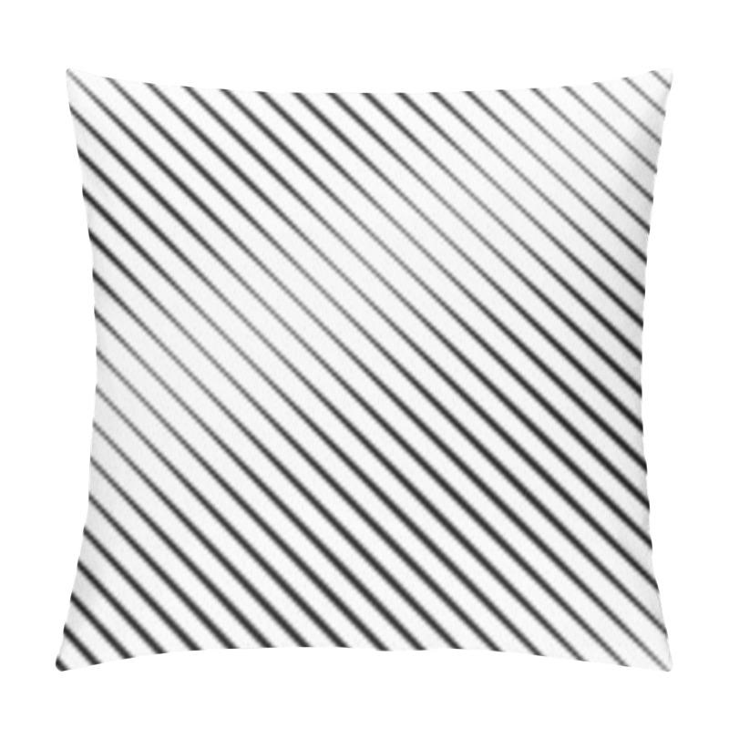 Personality  Diagonal, Oblique, Slanting Lines, Stripes Geometric Vector Pattern, Texture And Background  - Stock Vector Illustration, Clip-art Graphics Pillow Covers