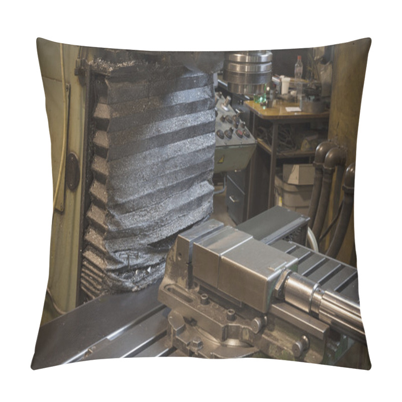 Personality  Metalworking Tools In Workshop Pillow Covers