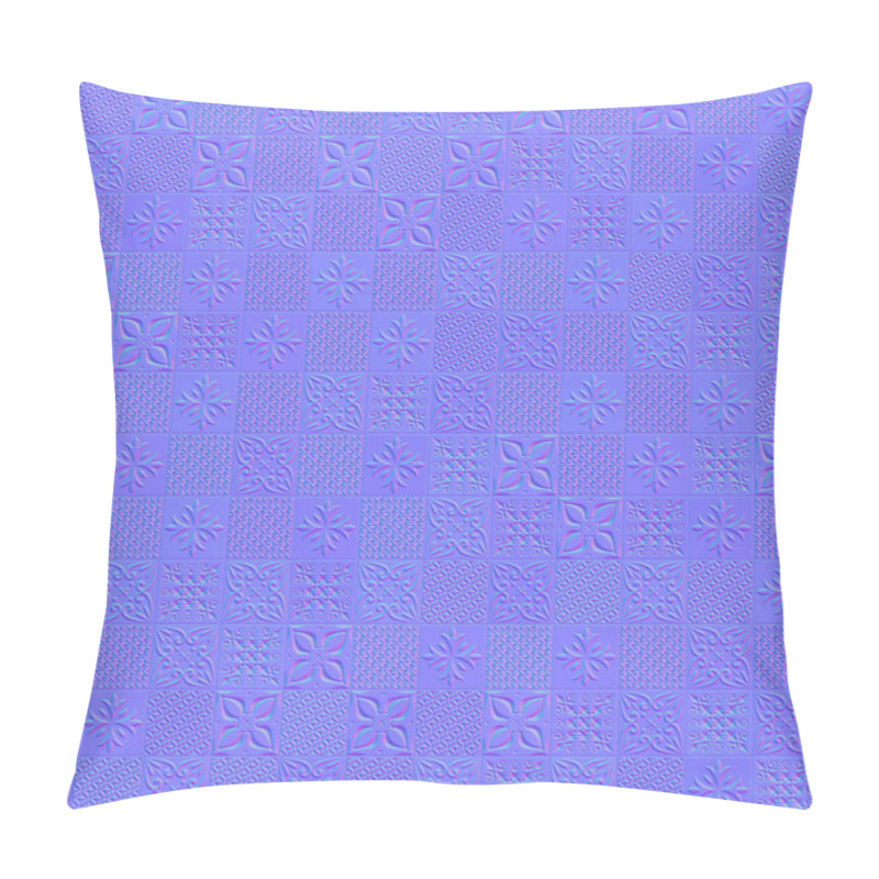 Personality  Normal Map Ceramic, Normal Mapping Texture Pillow Covers