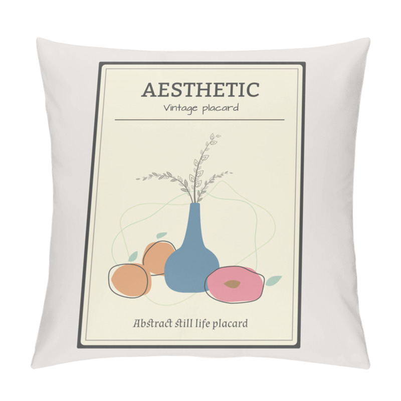 Personality  Abstract Botanical Poster Art Pillow Covers