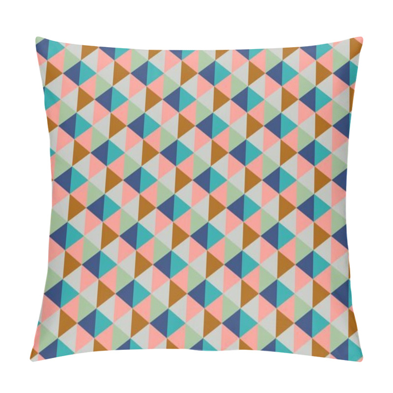 Personality  Seamless Abstract Background With Geometric Elements Pillow Covers