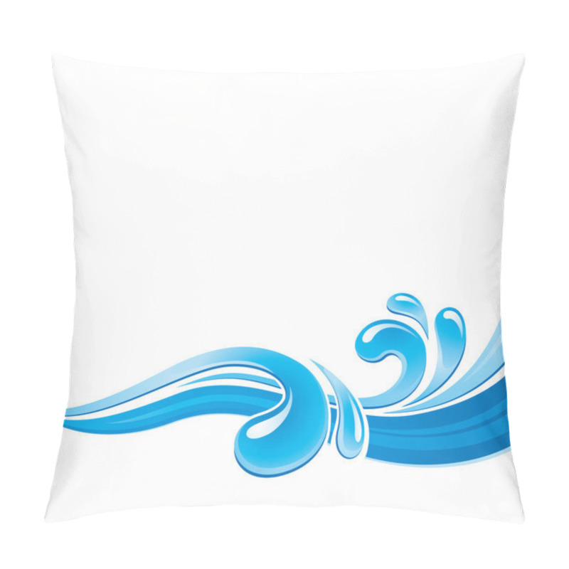 Personality  Water Splash Design Pillow Covers