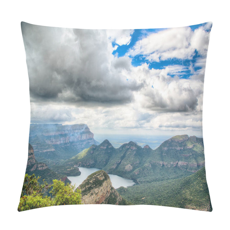 Personality  Landscape At The Blyde River Canyon, South Africa Pillow Covers