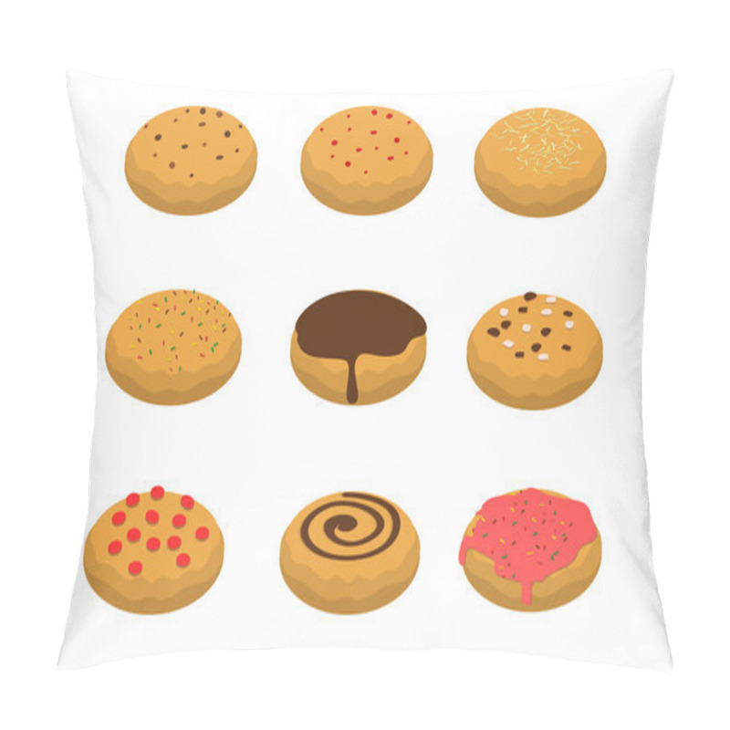 Personality  Cookies 2 Collection Set Pillow Covers