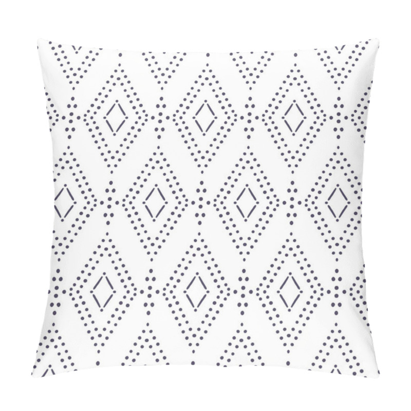 Personality  Ikat Seamless Pattern. Fashion Background. Pillow Covers