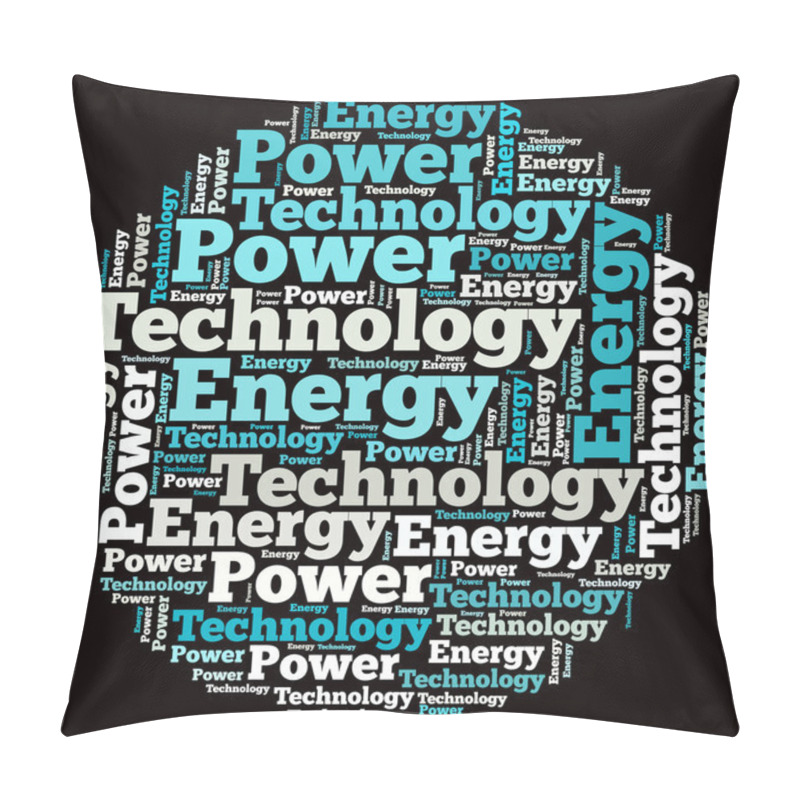 Personality  Info-text Graphics And Arrangement Concept On White Background (word Cloud) Pillow Covers