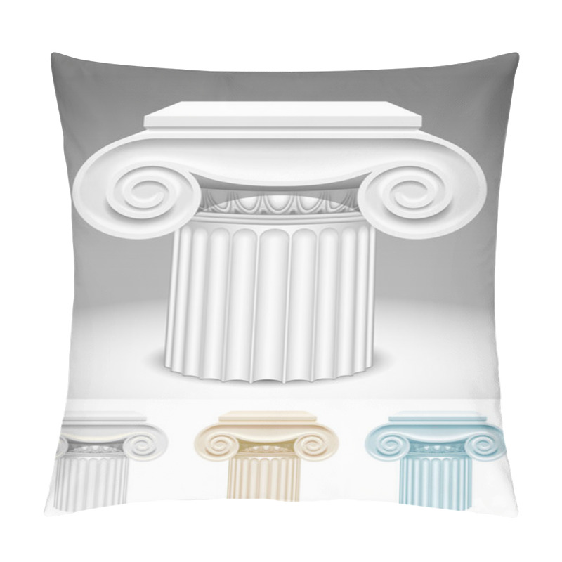 Personality  Capitals Of Columns Pillow Covers