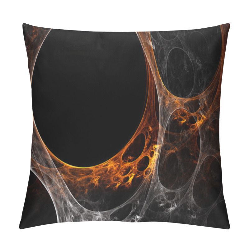 Personality  Orange-white Plasma Pillow Covers