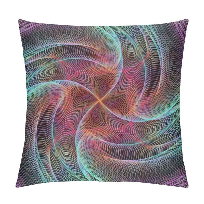 Personality  Computer Generated Digital Art Background Pillow Covers