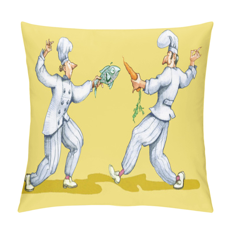 Personality  Vegan Omnivore Confronts Pillow Covers