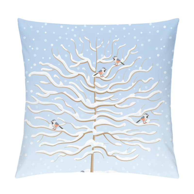 Personality  Winter Tree Pillow Covers