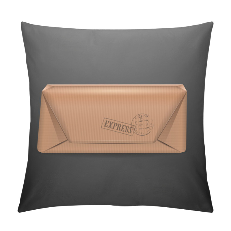 Personality  Mail Package. Vector Illustration. Pillow Covers