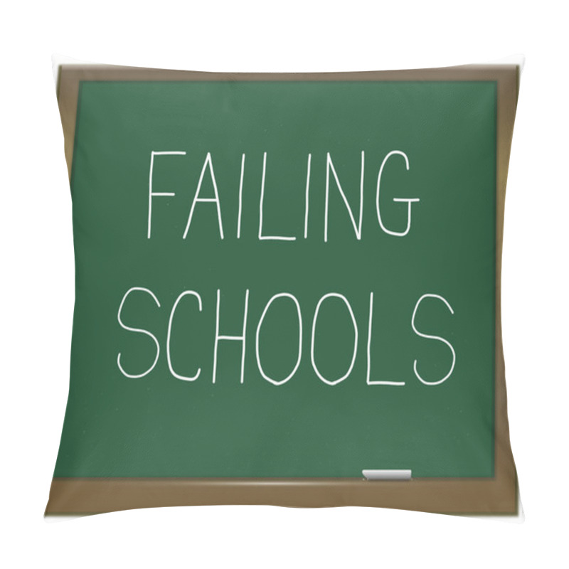 Personality  Failing Schools Concept. Pillow Covers