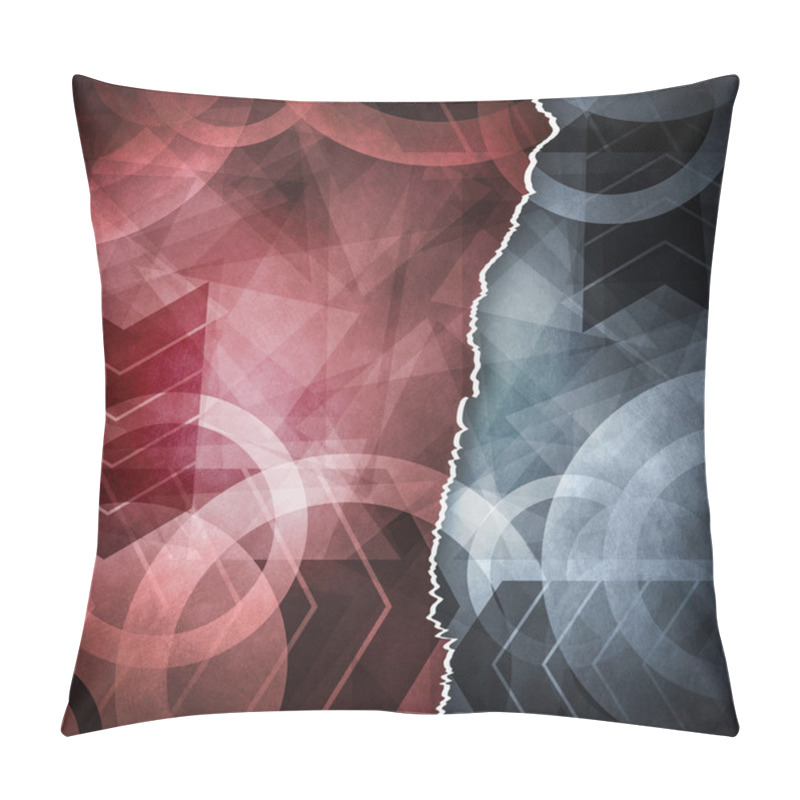 Personality  Abstract Circles Background Pillow Covers