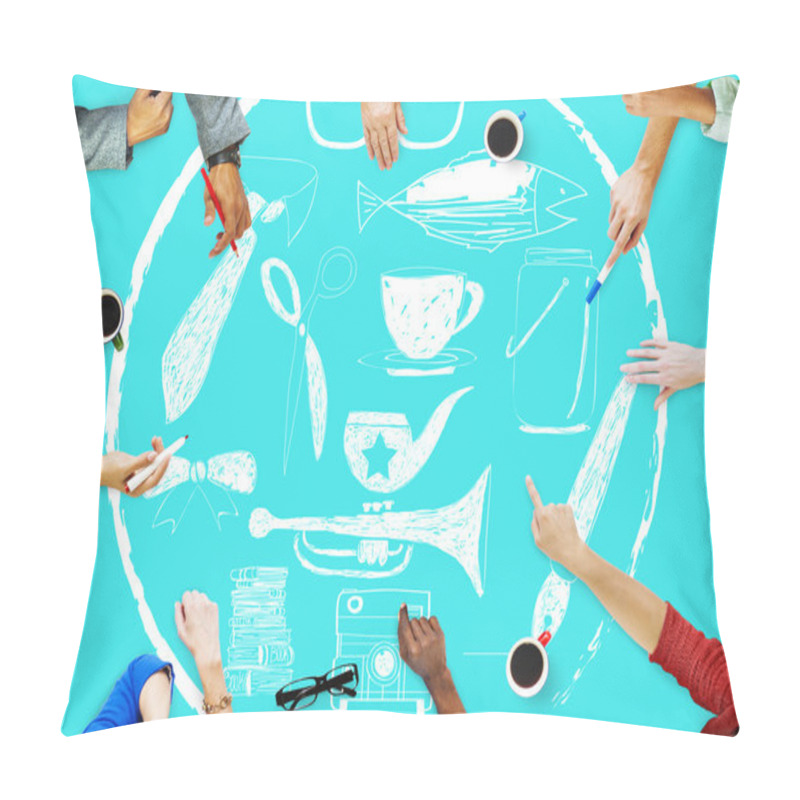 Personality  Materialistic Materialism Capitalism Concept Pillow Covers