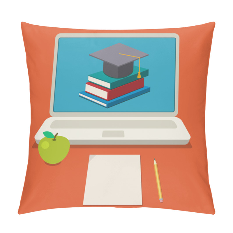 Personality  Online Education Concept Pillow Covers