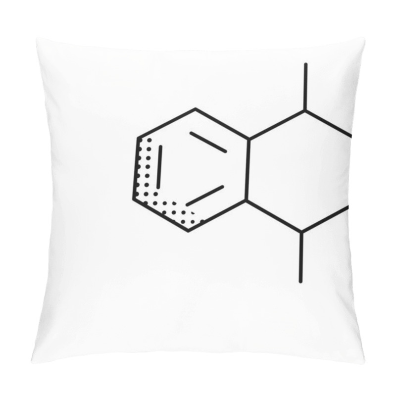 Personality  Sustainable Chemistry For Phthalate-Free Compounds Vector Icon Design Pillow Covers