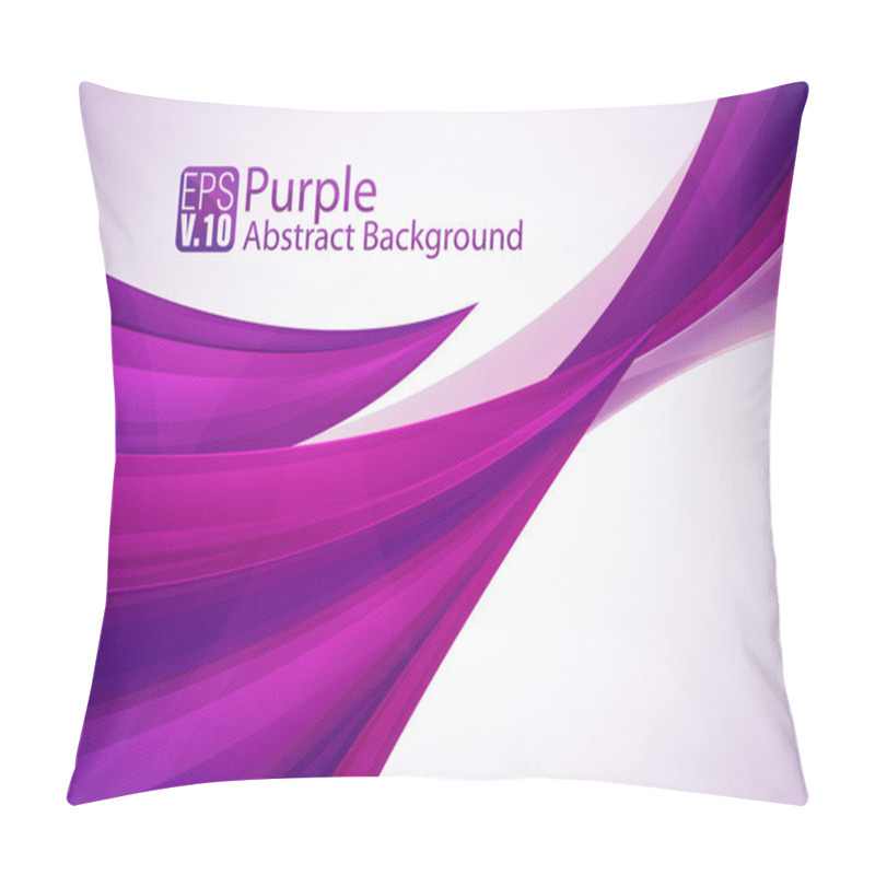 Personality  Purple Abstract Background Pillow Covers