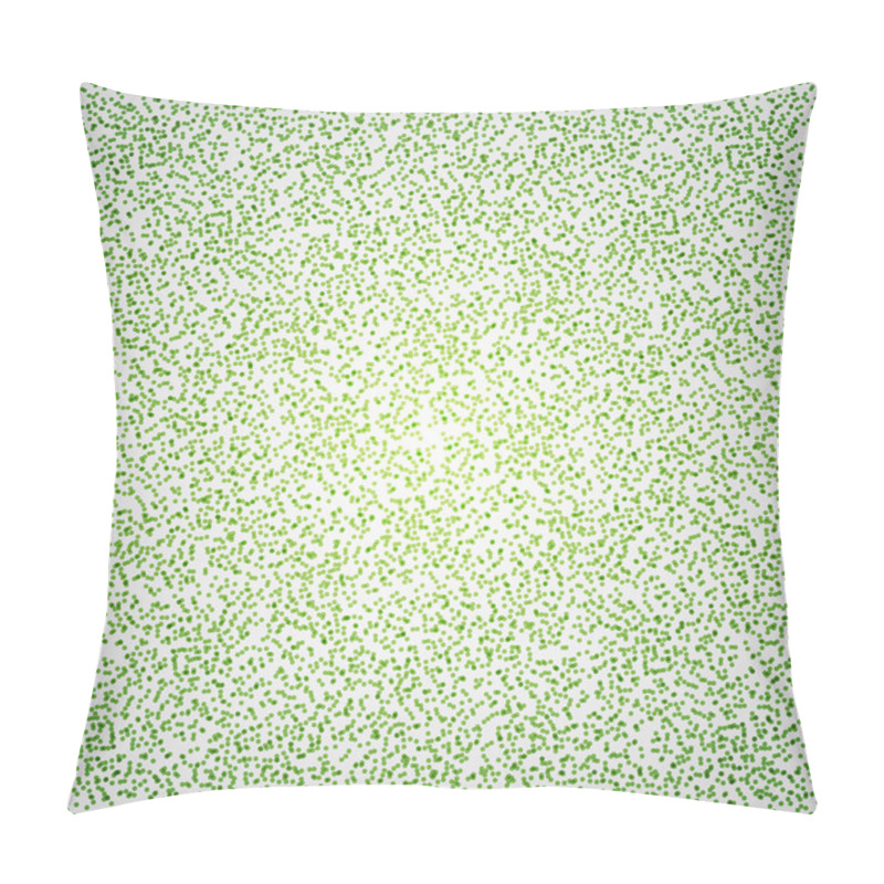 Personality  Green Dotted Abstract Seamless Background Pillow Covers