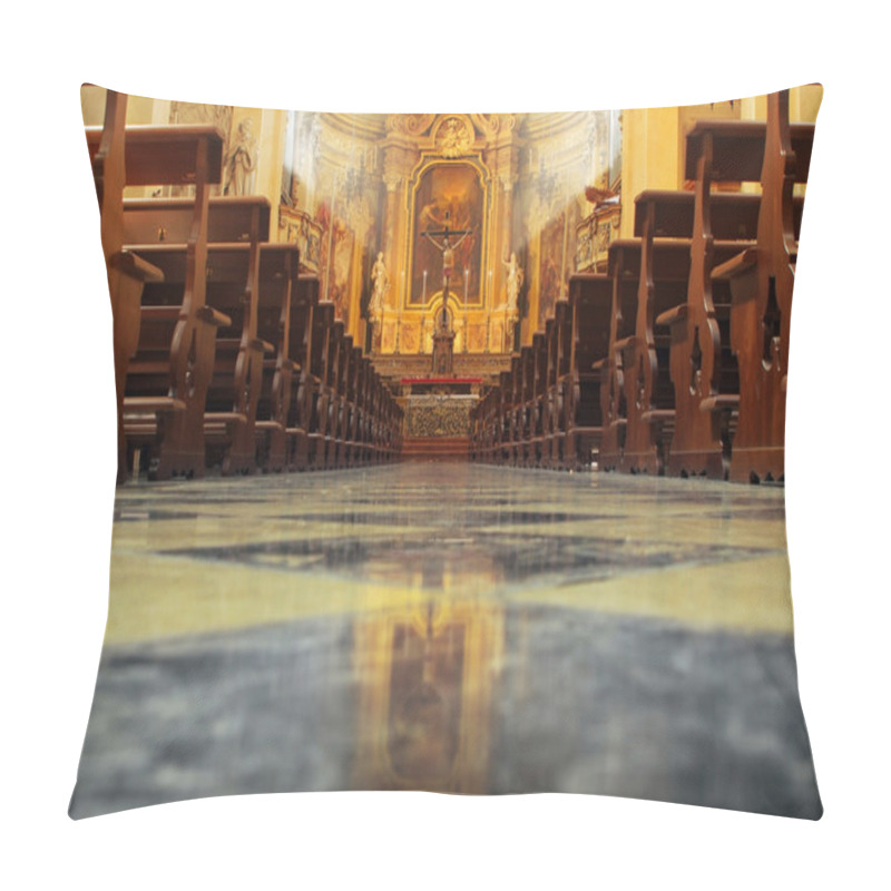 Personality  Church Interior Pillow Covers