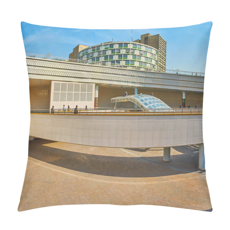 Personality  The Court Of Valiasr Square Metro Station, Tehran, Iran Pillow Covers