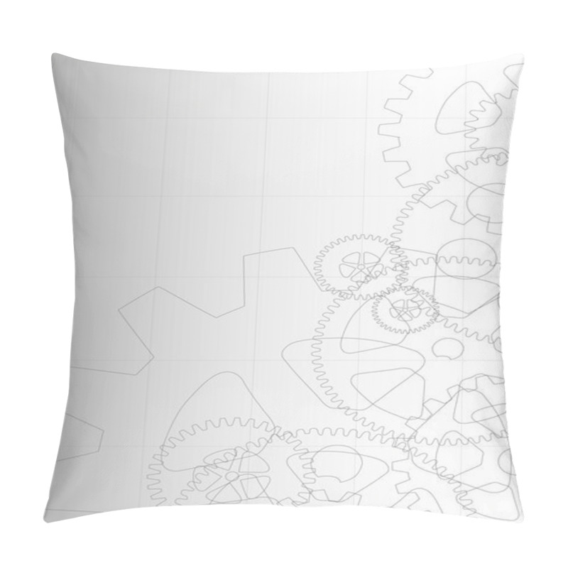 Personality  Abstract Technology Background Pillow Covers