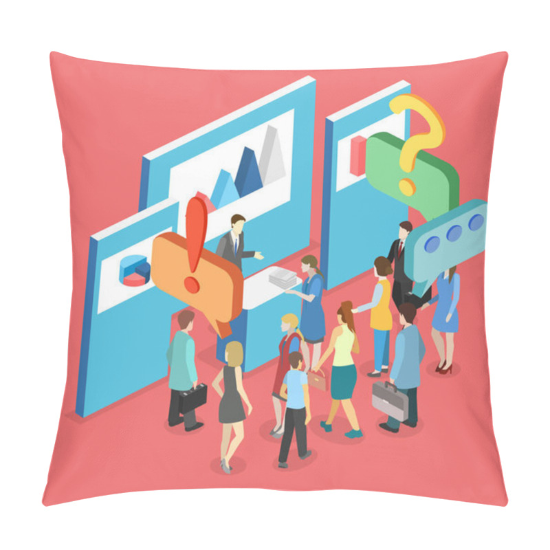 Personality  Isometric Promotion Stand Pillow Covers