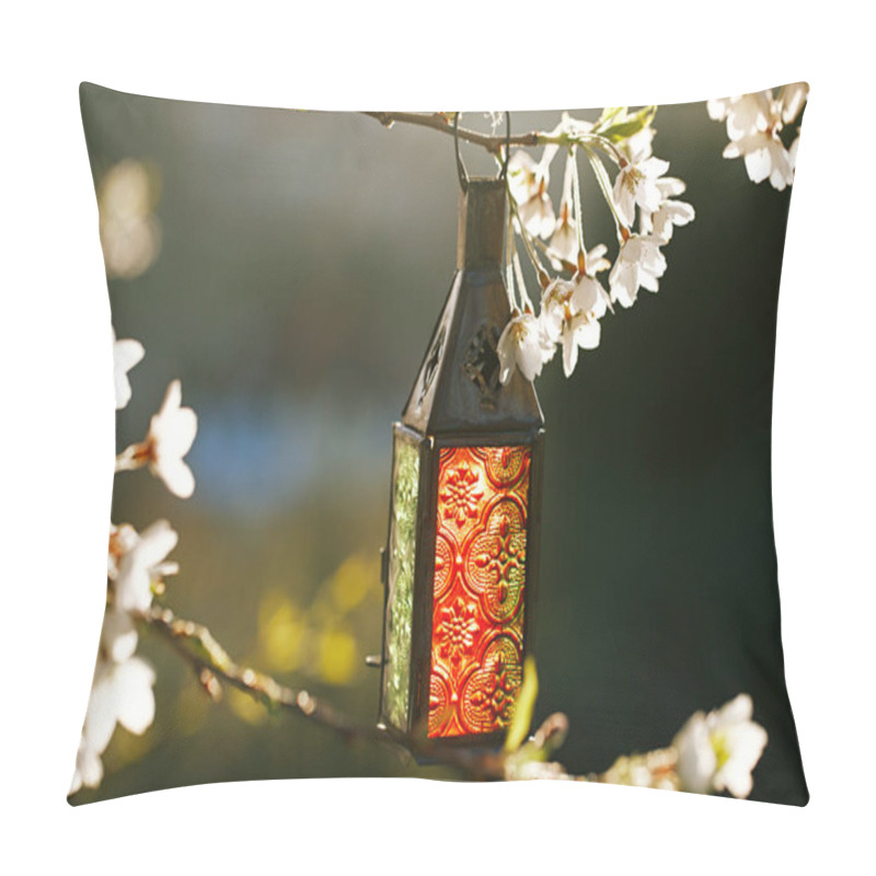 Personality  Moroccan Glass And Metal Lanterns Lamp Pillow Covers