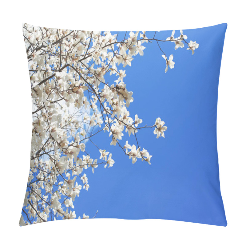 Personality  Blooming Magnolia Tree Pillow Covers