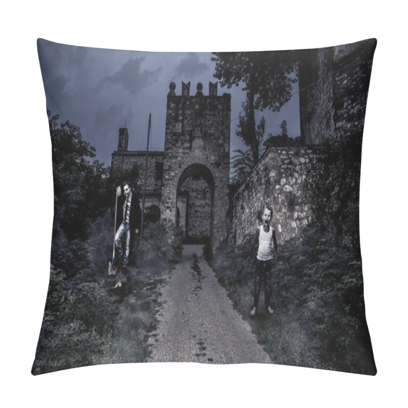 Personality  The Horror Castle, Halloween Collection Pillow Covers