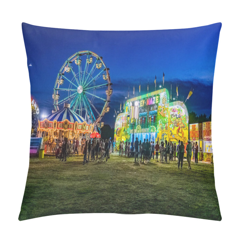 Personality  Night At The Fair Pillow Covers