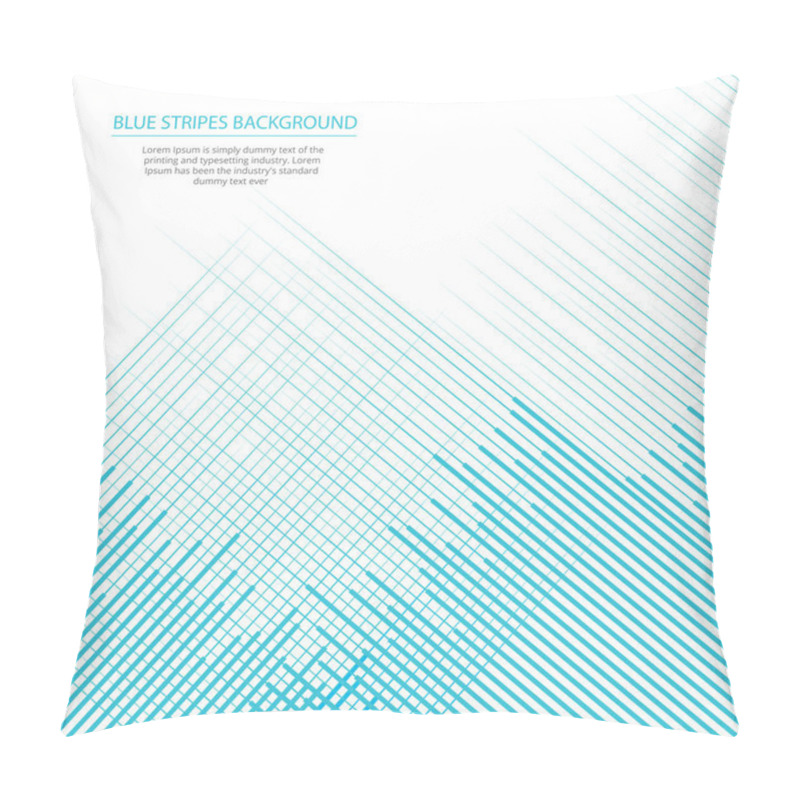 Personality  Abstract Straight Lines Background Pillow Covers