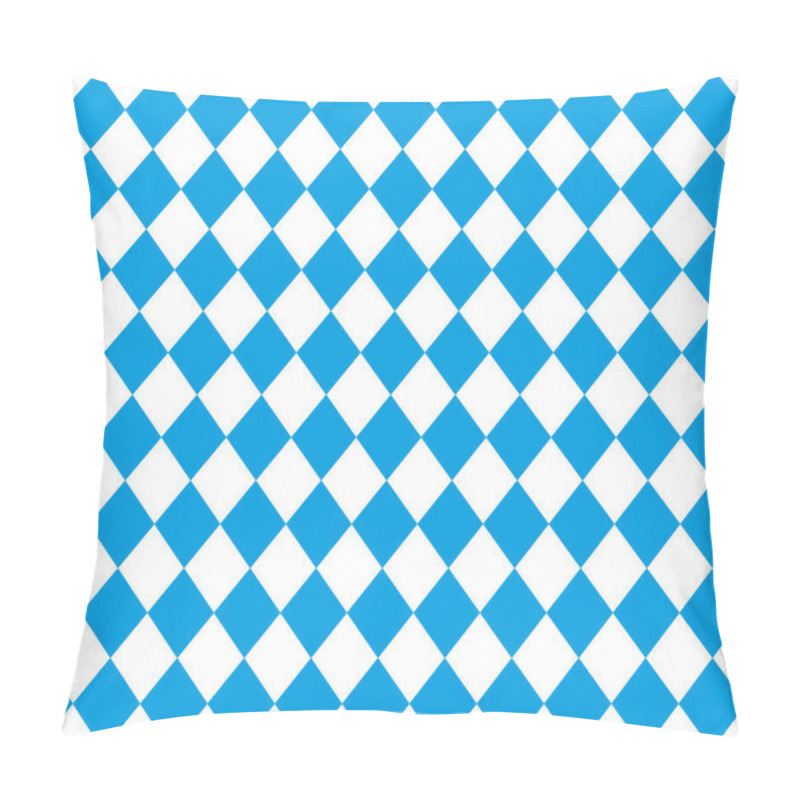 Personality  Seamless Wallpaper. Bavarian Oktoberfest Flag, Vector Illustration Pillow Covers