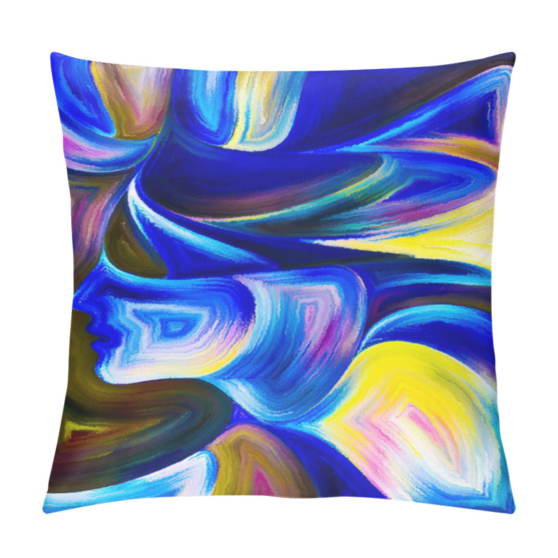 Personality  Spirit Abstract Background Pillow Covers