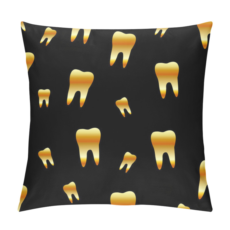 Personality  Tooth Background Pillow Covers