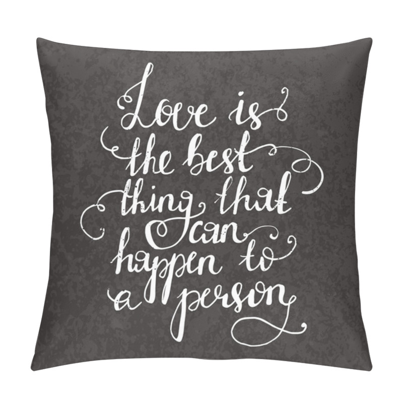 Personality  Handdrawn Typography Poster Pillow Covers