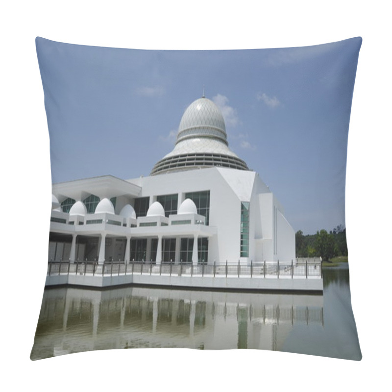 Personality  An-Nur Mosque A.k.a Petronas Technology University Mosque Pillow Covers