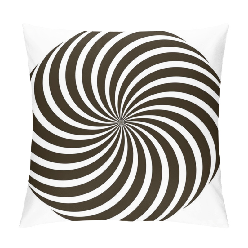 Personality  Spiral Circular Pattern Lollipop Twisted Rays Pillow Covers