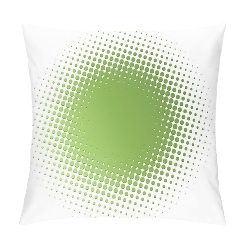 Personality  Colour Halftone (half-tone) Element. Dots, Circles, Speckles And Freckles Vector Illustration. Stipple-stippling Design. Colorful Design Element Pillow Covers