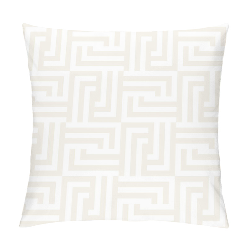 Personality  Seamless Vector Pattern. Abstract Geometric Background. Linear Grid Structure. Pillow Covers