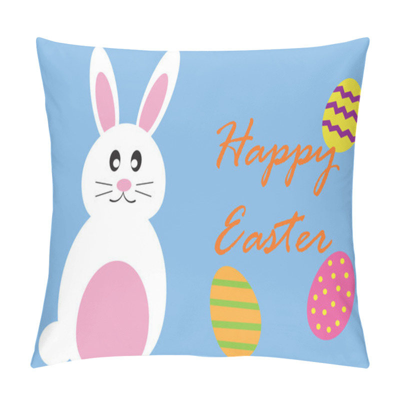 Personality  Happy Easter Bunny Pillow Covers