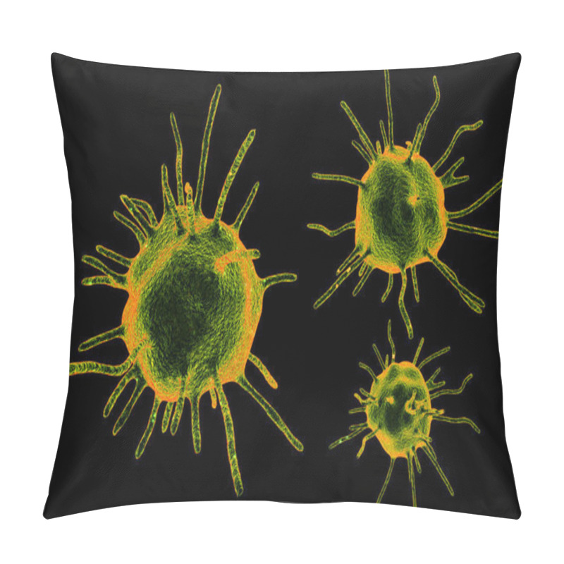 Personality  Parasites, Pathogenic Microbes Pillow Covers