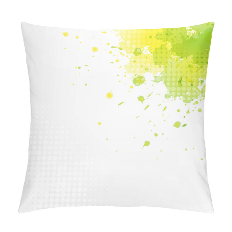 Personality  Green Eco Background Pillow Covers