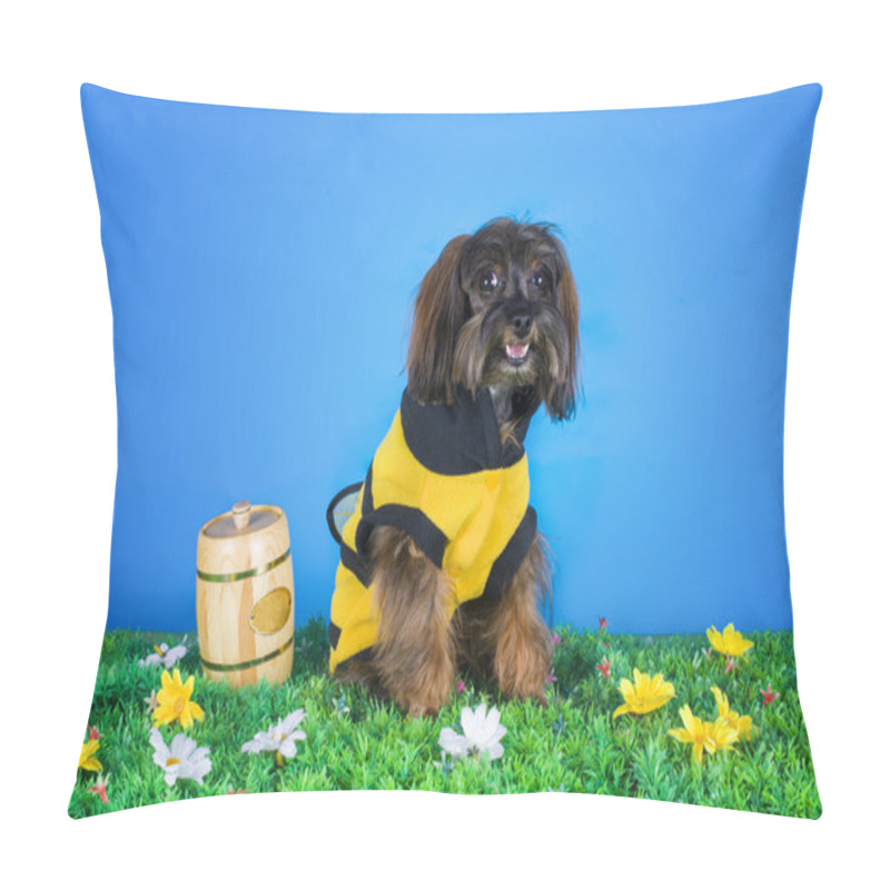 Personality  Dog Breed The Petersburg Orchid Bees In A Suit  Pillow Covers