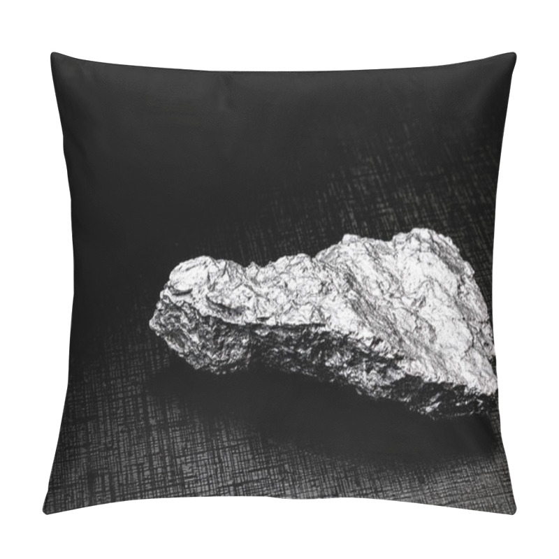 Personality  Palladium Is A Chemical Element That At Room Temperature Contracts In The Solid State. Metal Used In Industry. Mineral Extraction Concept. Pillow Covers